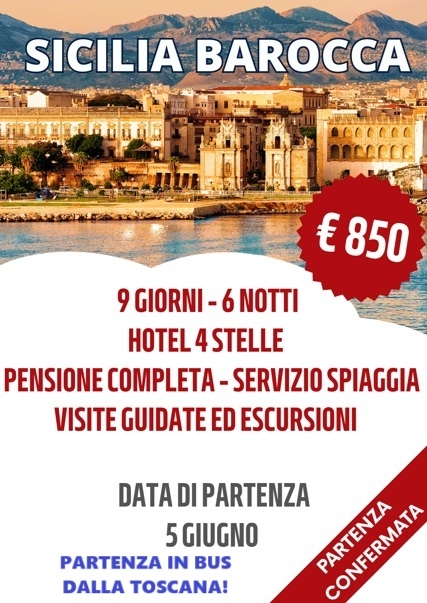 SICILIA BAROCCA - SPECIALE BUS!