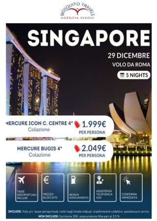CAPODANNO A SINGAPORE ! Mondo
