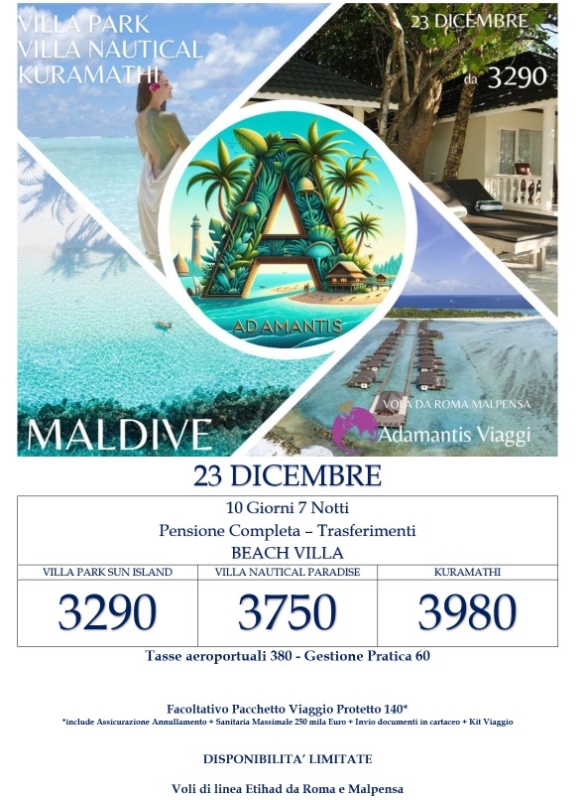 NATALE ALLE MALDIVE