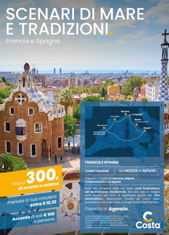 COSTA CROCIERE - SUPER PROMO