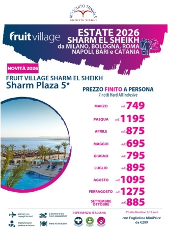 SHARM IN PROMO! 