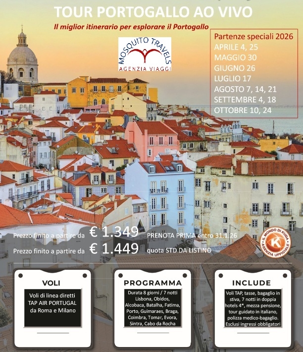 PORTOGALLO 2026