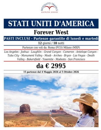 Speciale USA - FOREVER WEST 