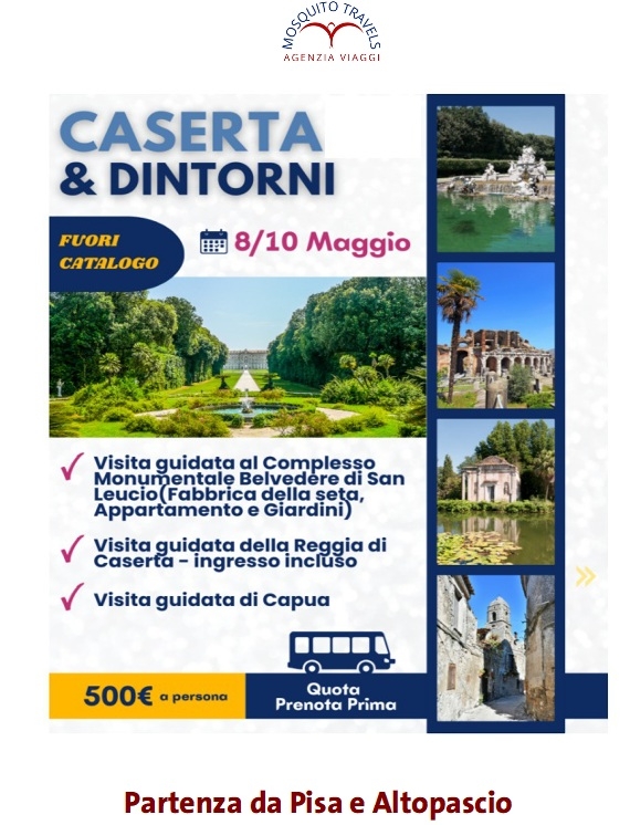 CASERTA E DINTORNI IN BUS