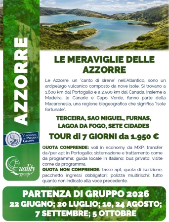 LE MERAVIGLIE DELLE AZZORRE Europa e Mediterraneo