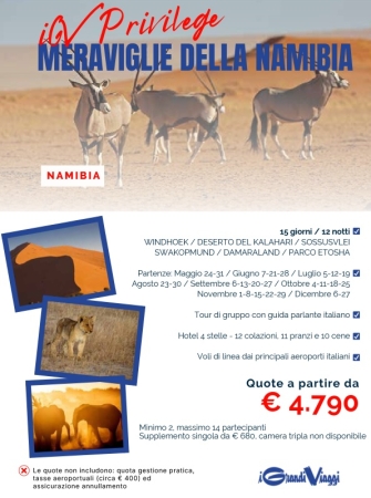 MERAVIGLIE DELLA NAMIBIA - IGV 