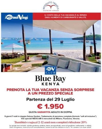 KENYA IGV... SPECIALE 29 LUGLIO! 