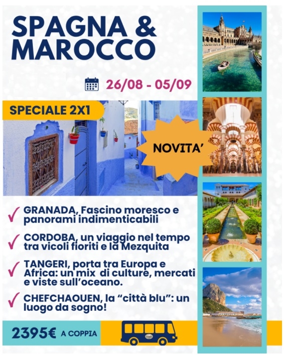 SPAGNA E MAROCCO IN BUS!