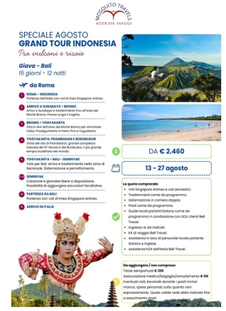GRAN TOUR INDONESIA Mondo