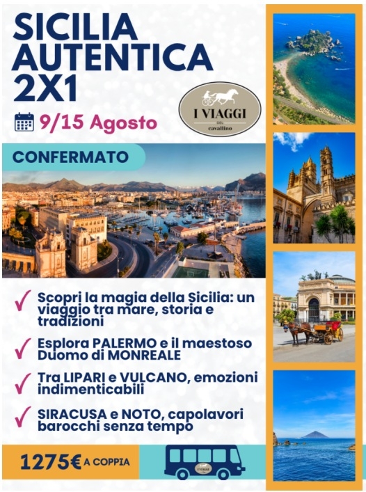 SICILIA AUTENTICA IN BUS 2 X 1