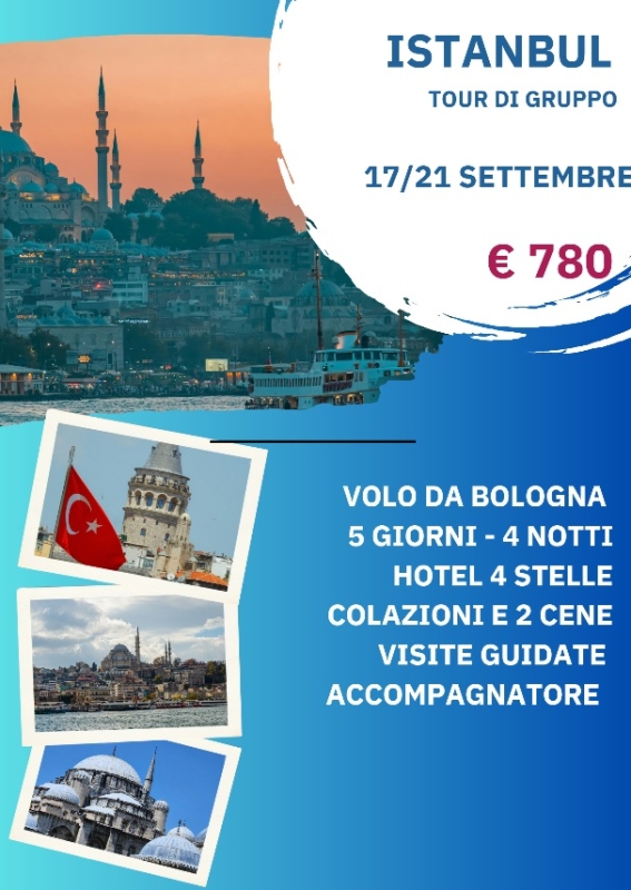 ISTANBUL DA BOLOGNA con accompagnatore